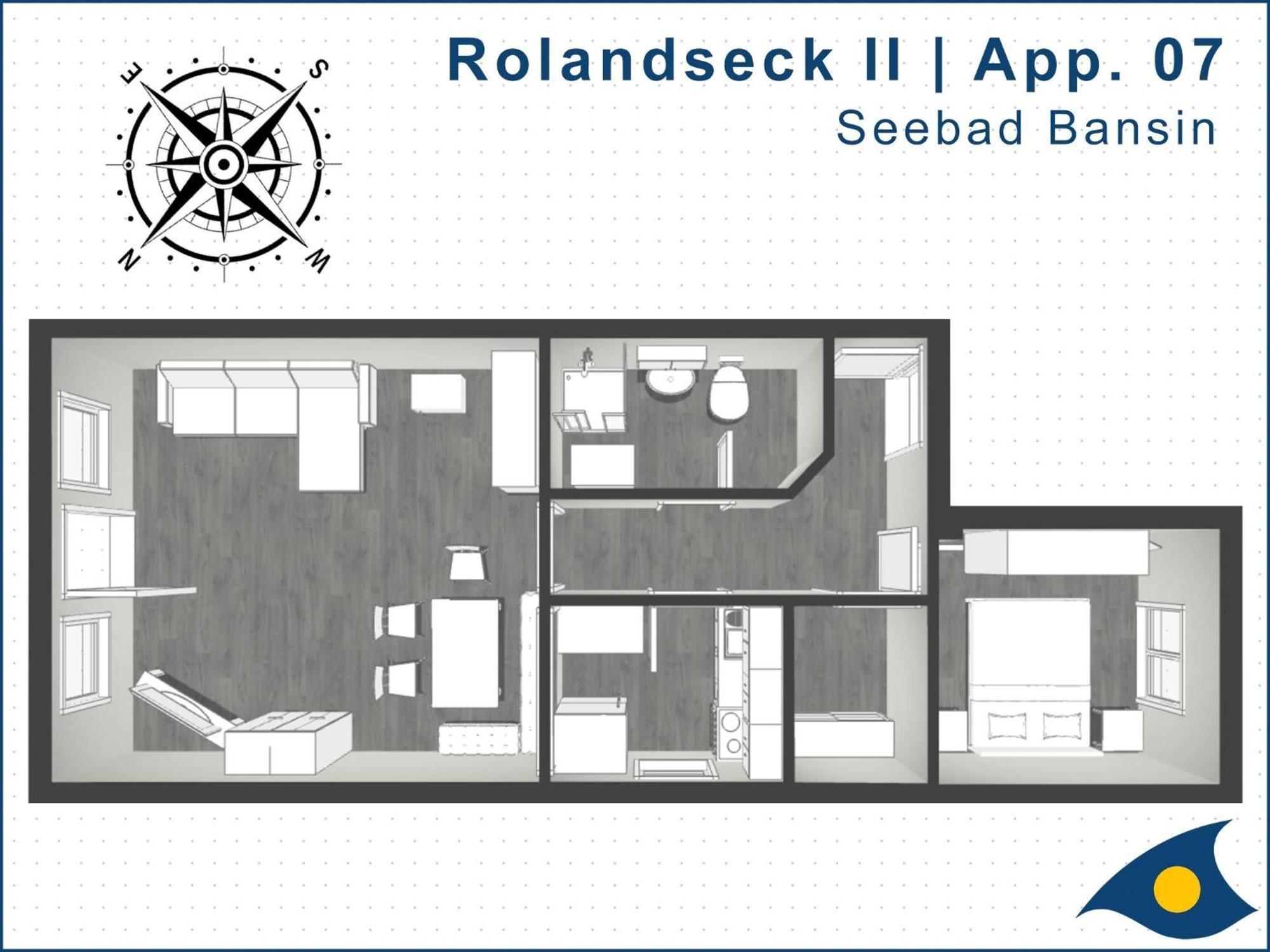 Rolandseck II Whg 07 Apartment Heringsdorf  Ngoại thất bức ảnh